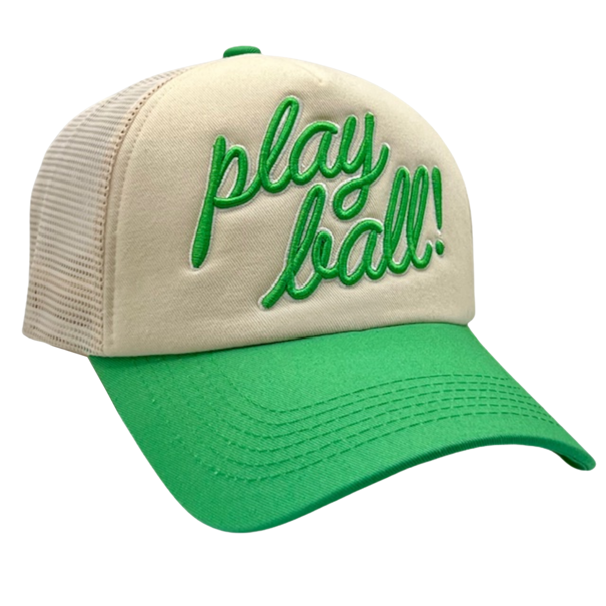 Play Ball Two Tone Trucker Hat
