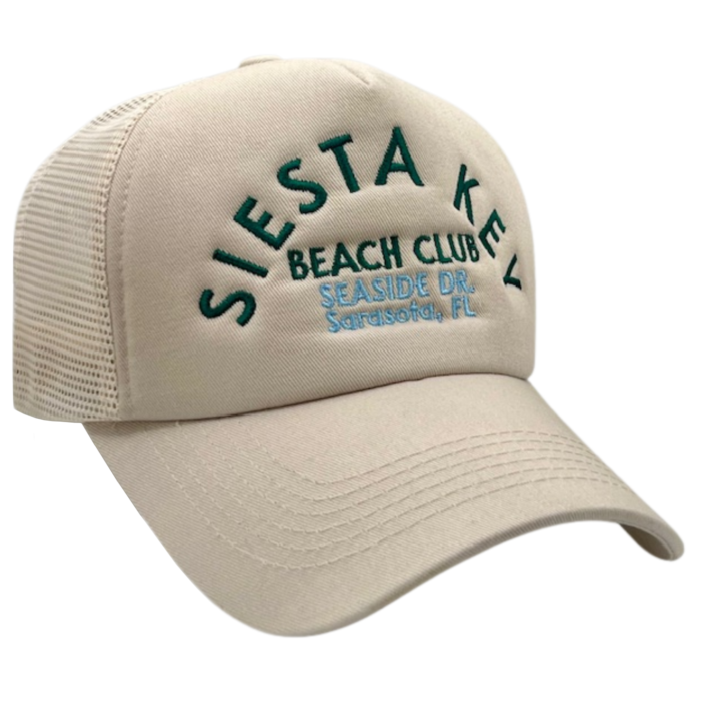 Siesta Key Beach Club Trucker Hat