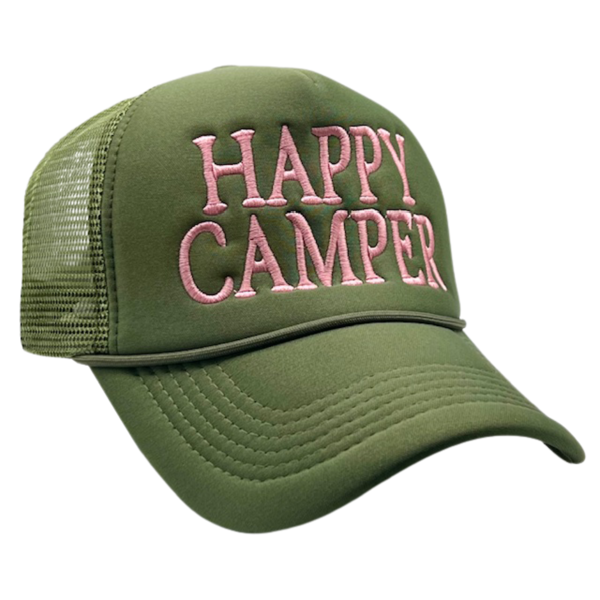 Happy Camper Foam Trucker Hat