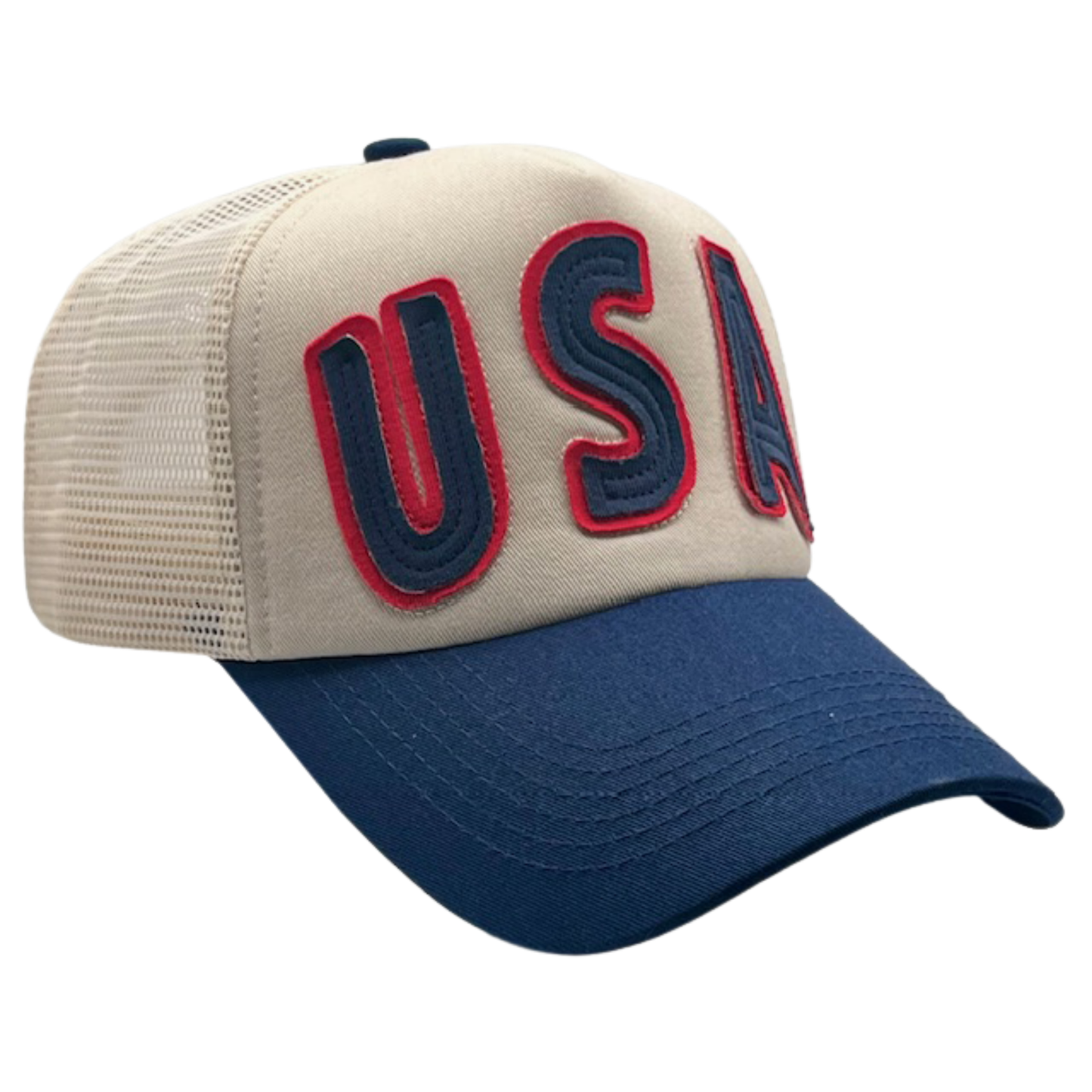 USA Patch Trucker Hat