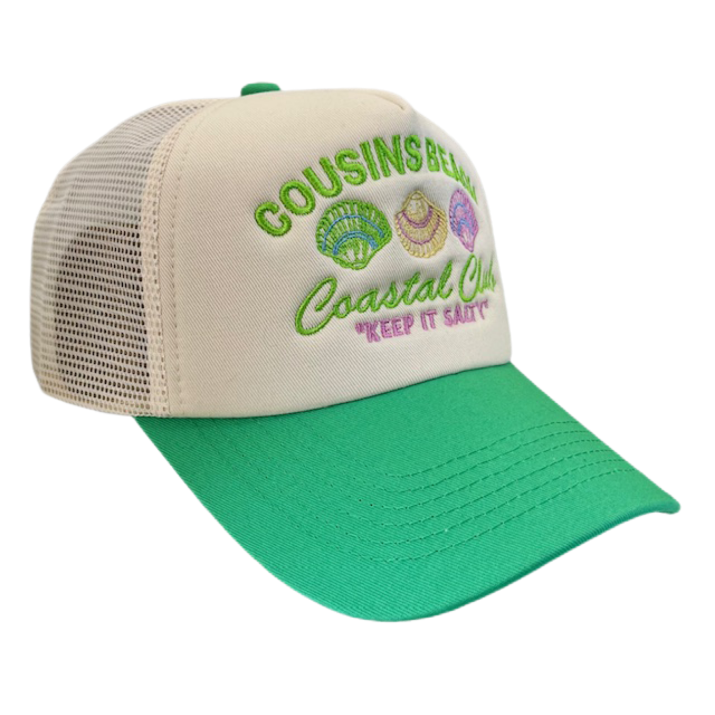Cousins Beach Two Tone Trucker Hat