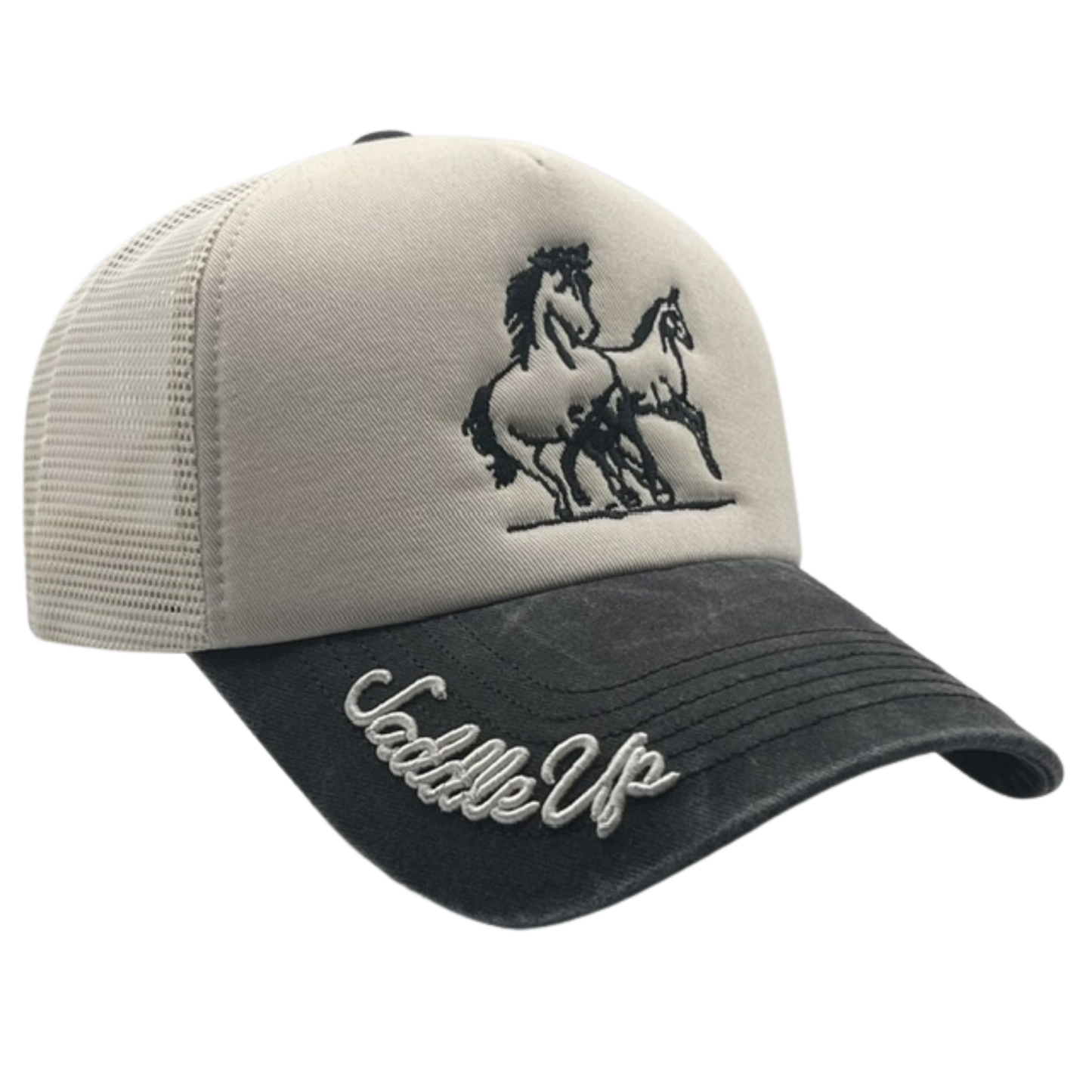 Saddle Up Two Tone Trucker Hat