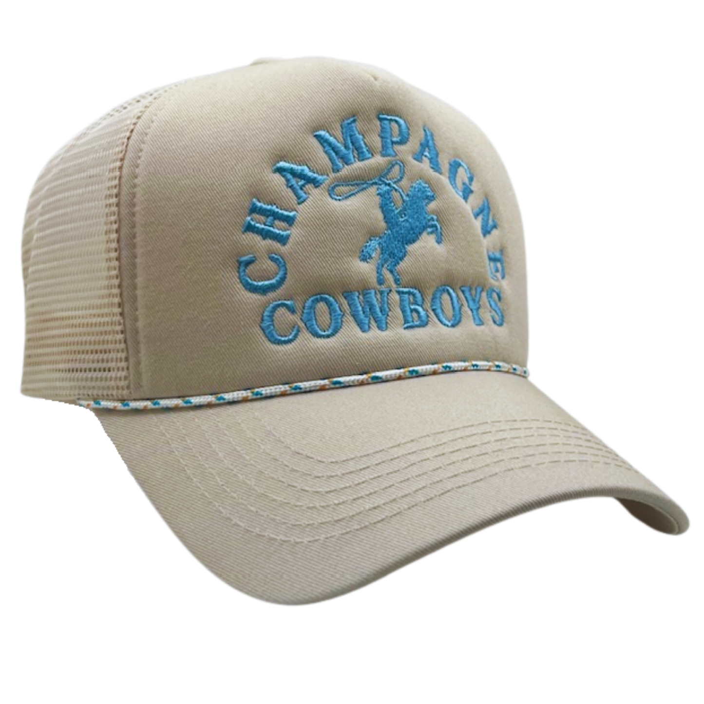 Champagne Cowboys Trucker Hat