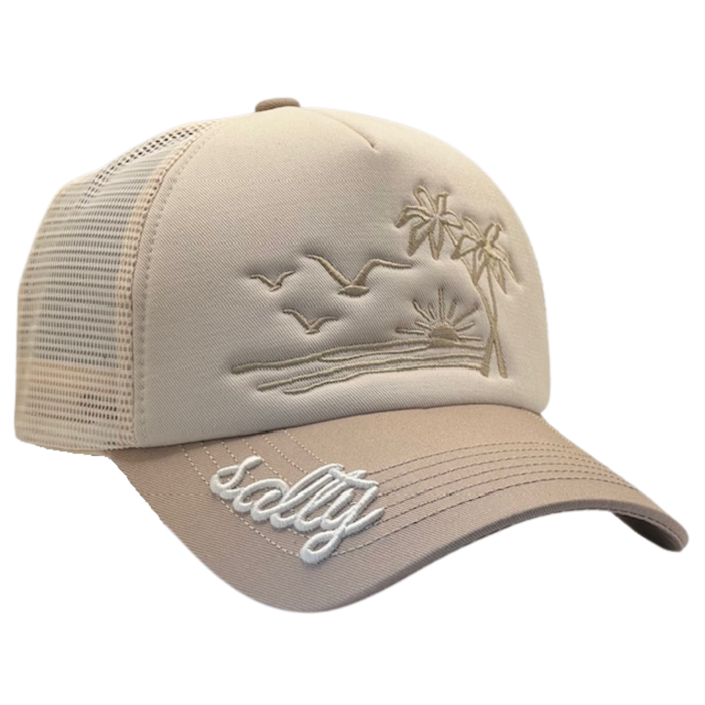 Salty Beach Trucker Hat
