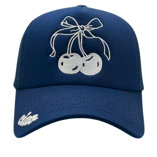 Bow With Cherries Ciao Trucker Hat