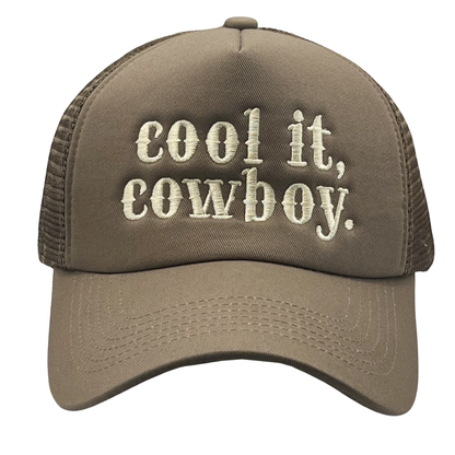 Cool It Cowboy Trucker Hat