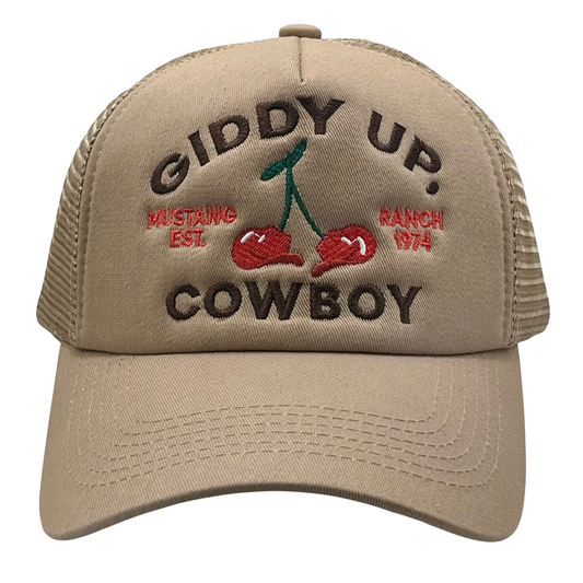 Giddy Up Cowboy Trucker Hat