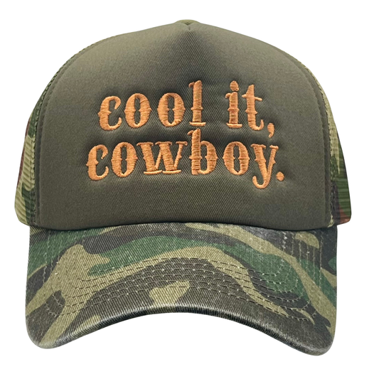 Cool It Cowboy Trucker Hat