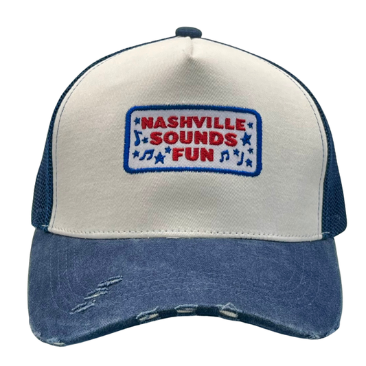 Nashville Sounds Fun Trucker Hat