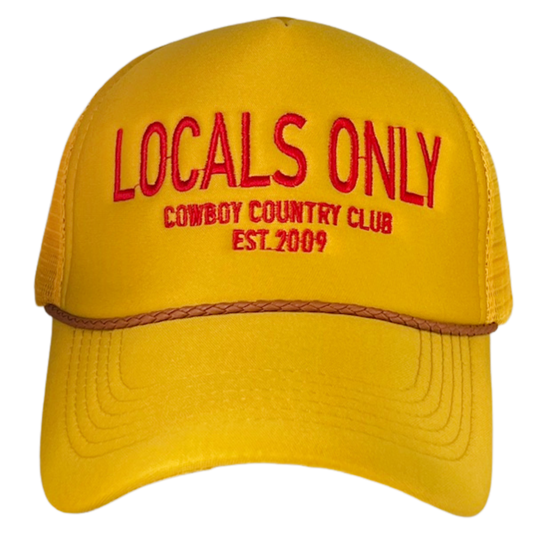 Locals Only Trucker Hat