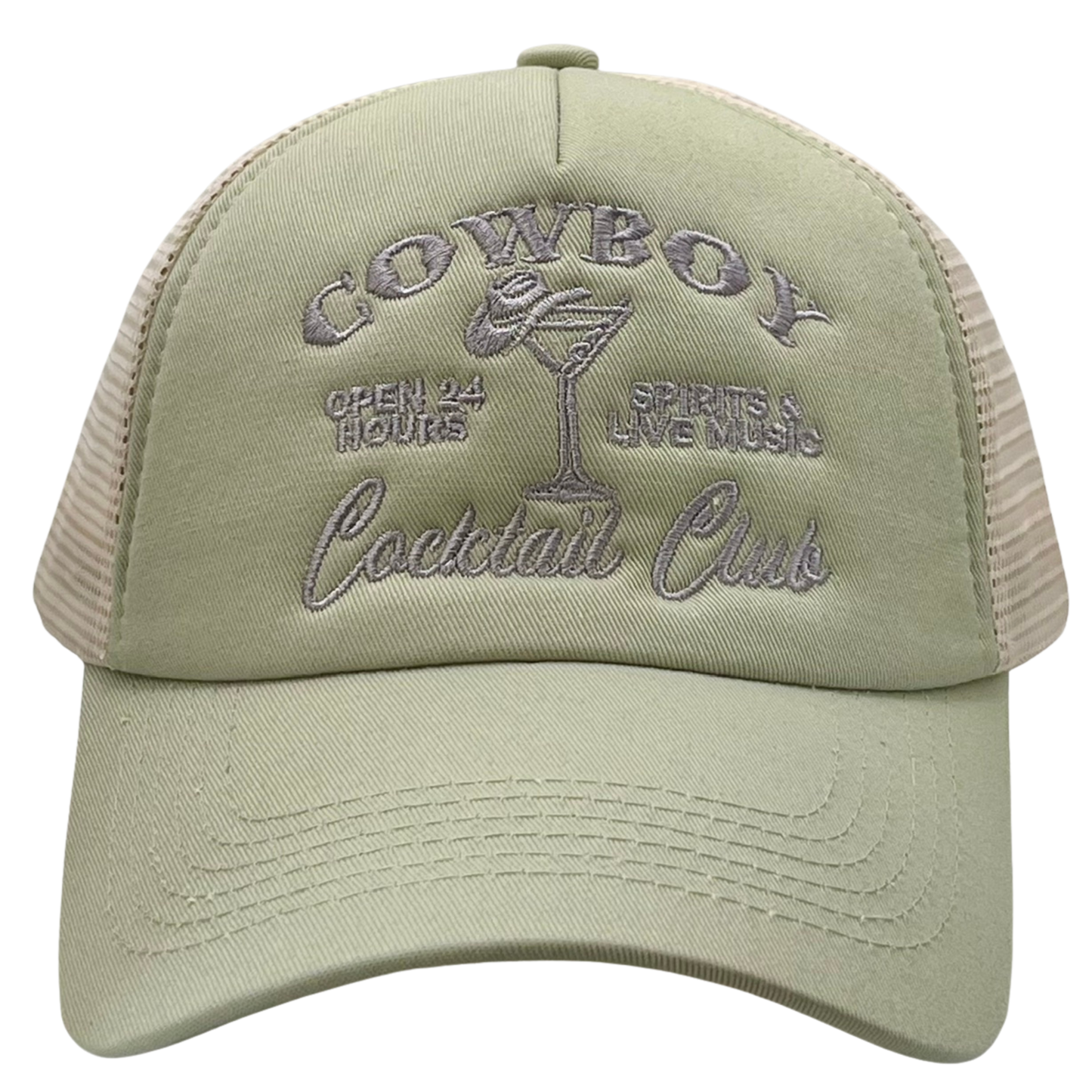 Cowboy Cocktail Club Trucker Hat