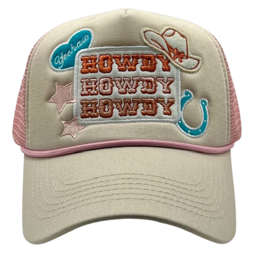 Howdy Patch Trucker Hat