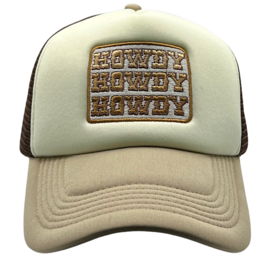 Howdy Patch Foam Trucker Hat