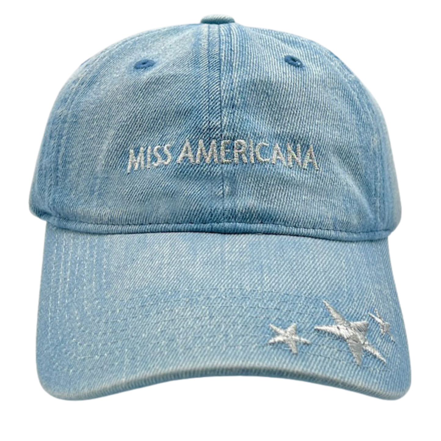 Miss Americana Denim Baseball Cap