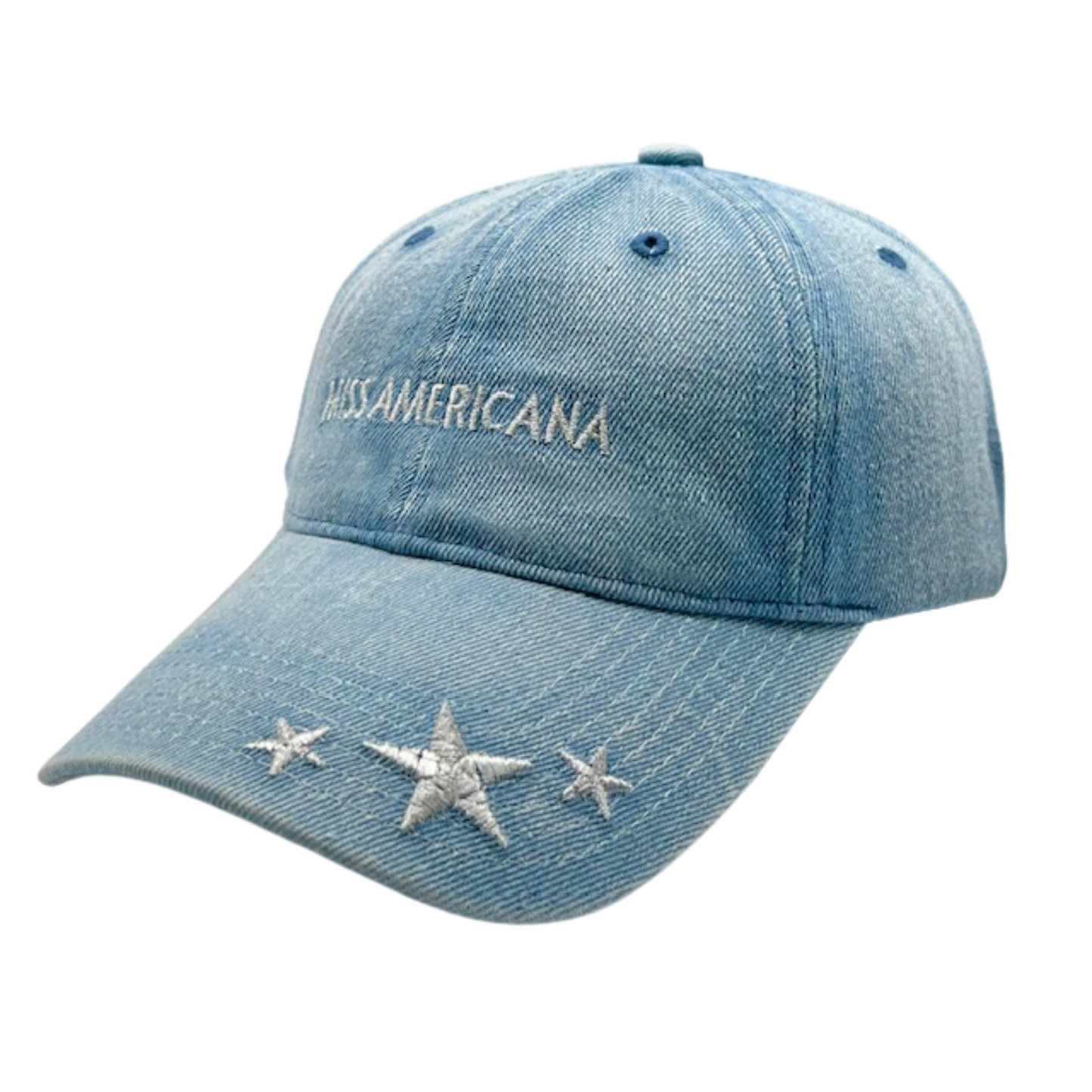 Miss Americana Denim Baseball Cap