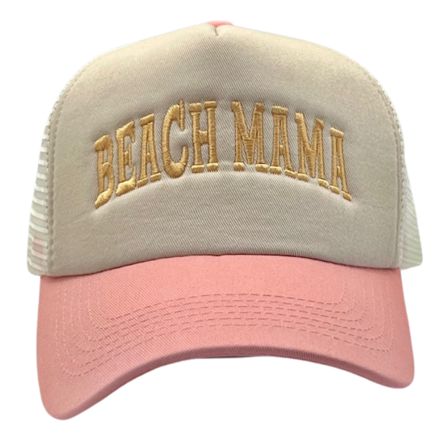 Beach Mama Two Tone Trucker Hat
