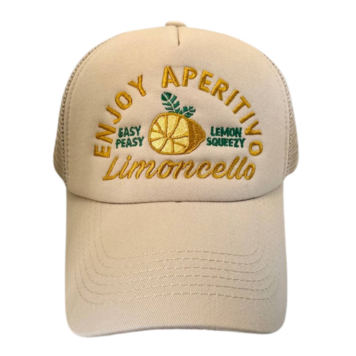 Enjoy Aperitivo Limoncello Trucker Hat
