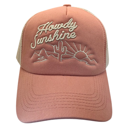 Howdy Sunshine Trucker Hat