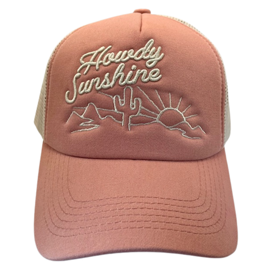 Howdy Sunshine Trucker Hat