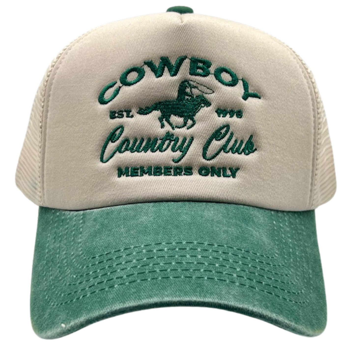 Members Only Two Tone Trucker Hat