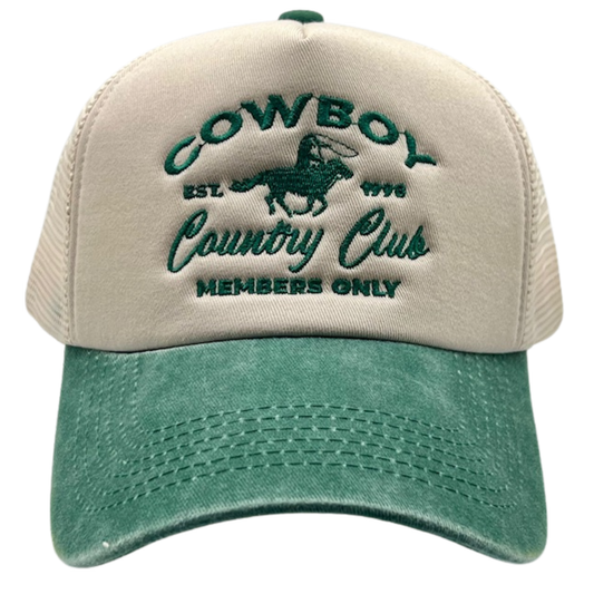 Members Only Two Tone Trucker Hat