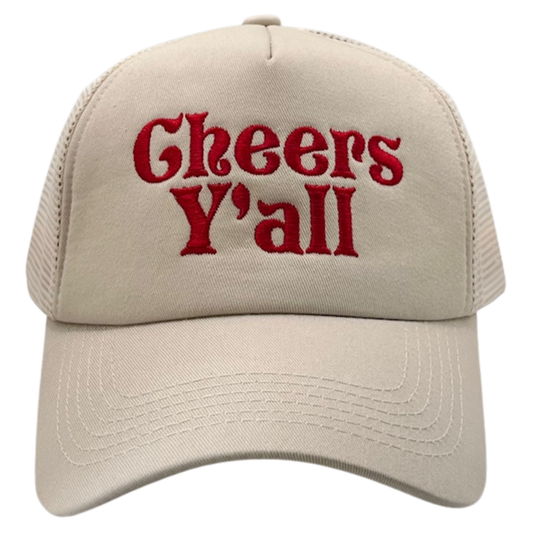 Cheers Y'all Trucker Hat