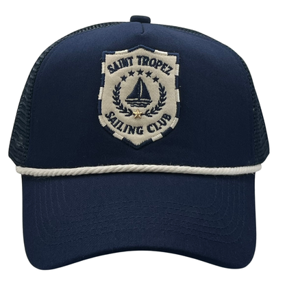 Saint Tropez Sailing Club Patch Trucker Hat