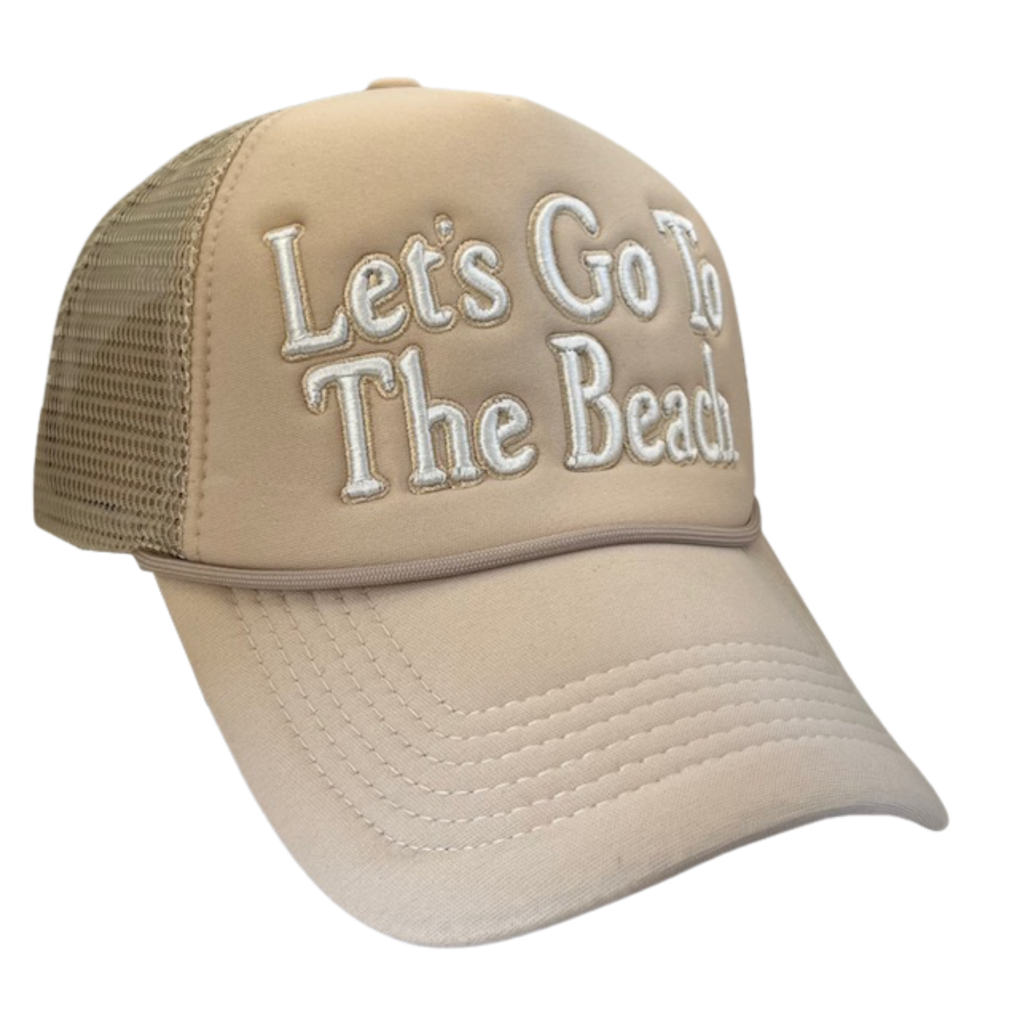Let's Go To The Beach Trucker Hat