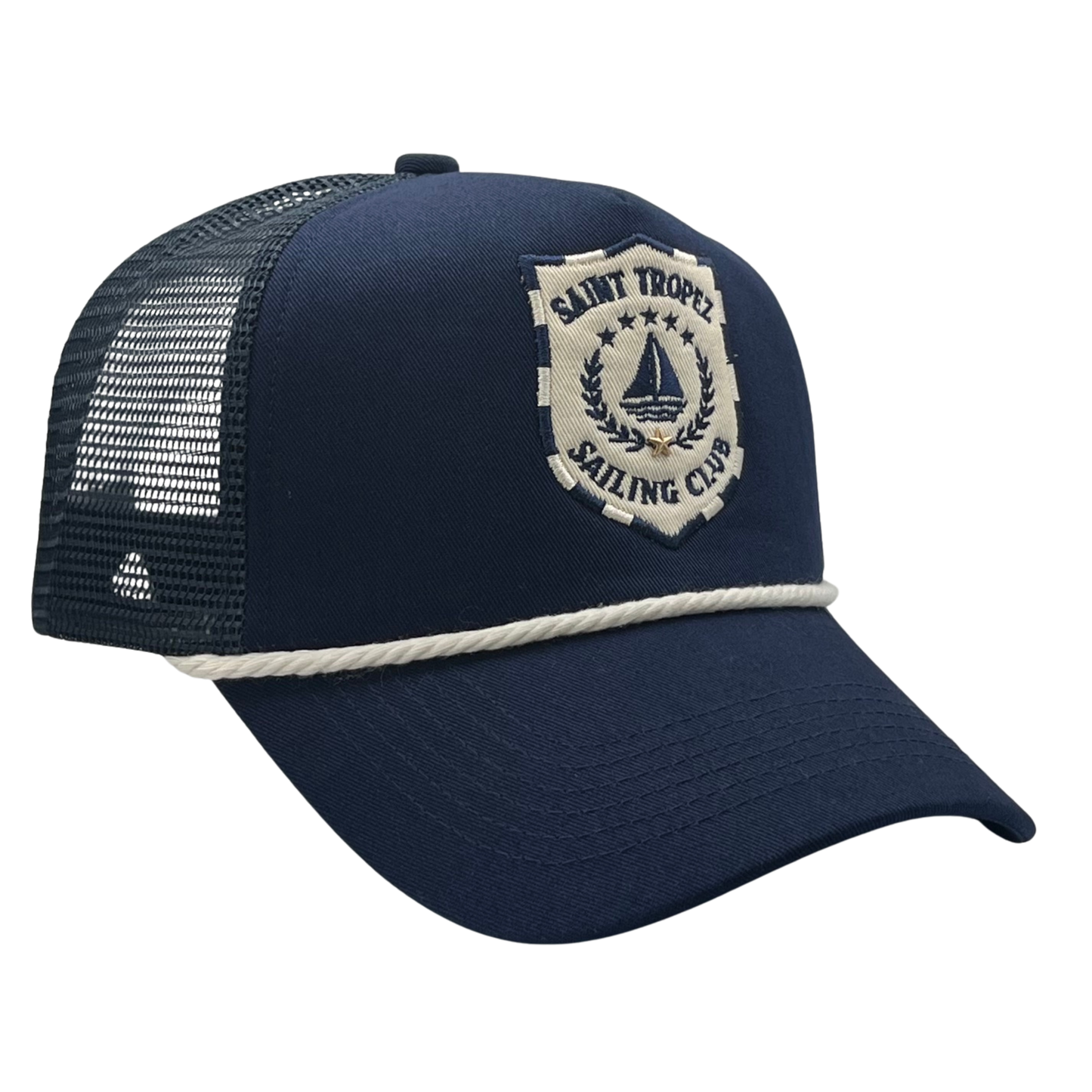 Saint Tropez Sailing Club Patch Trucker Hat
