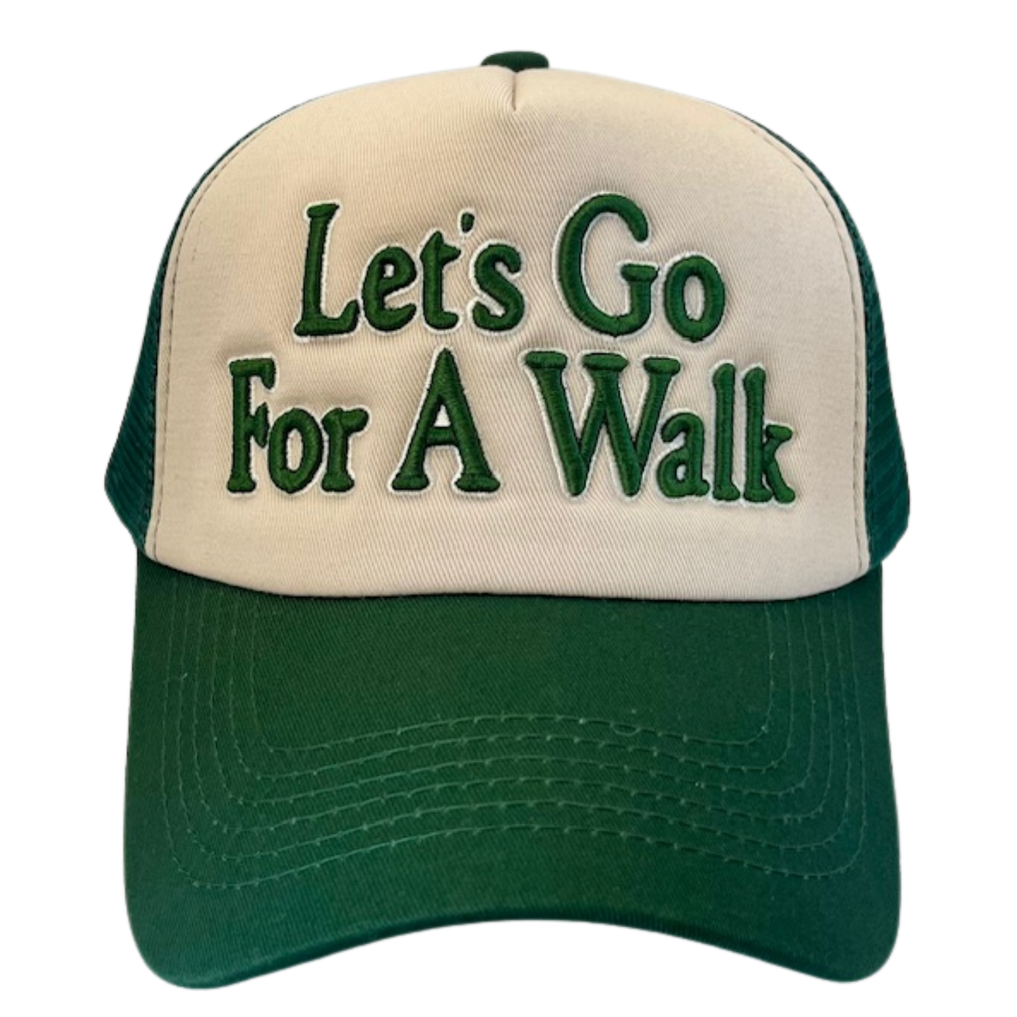 Let's Go For A Walk Trucker Hat