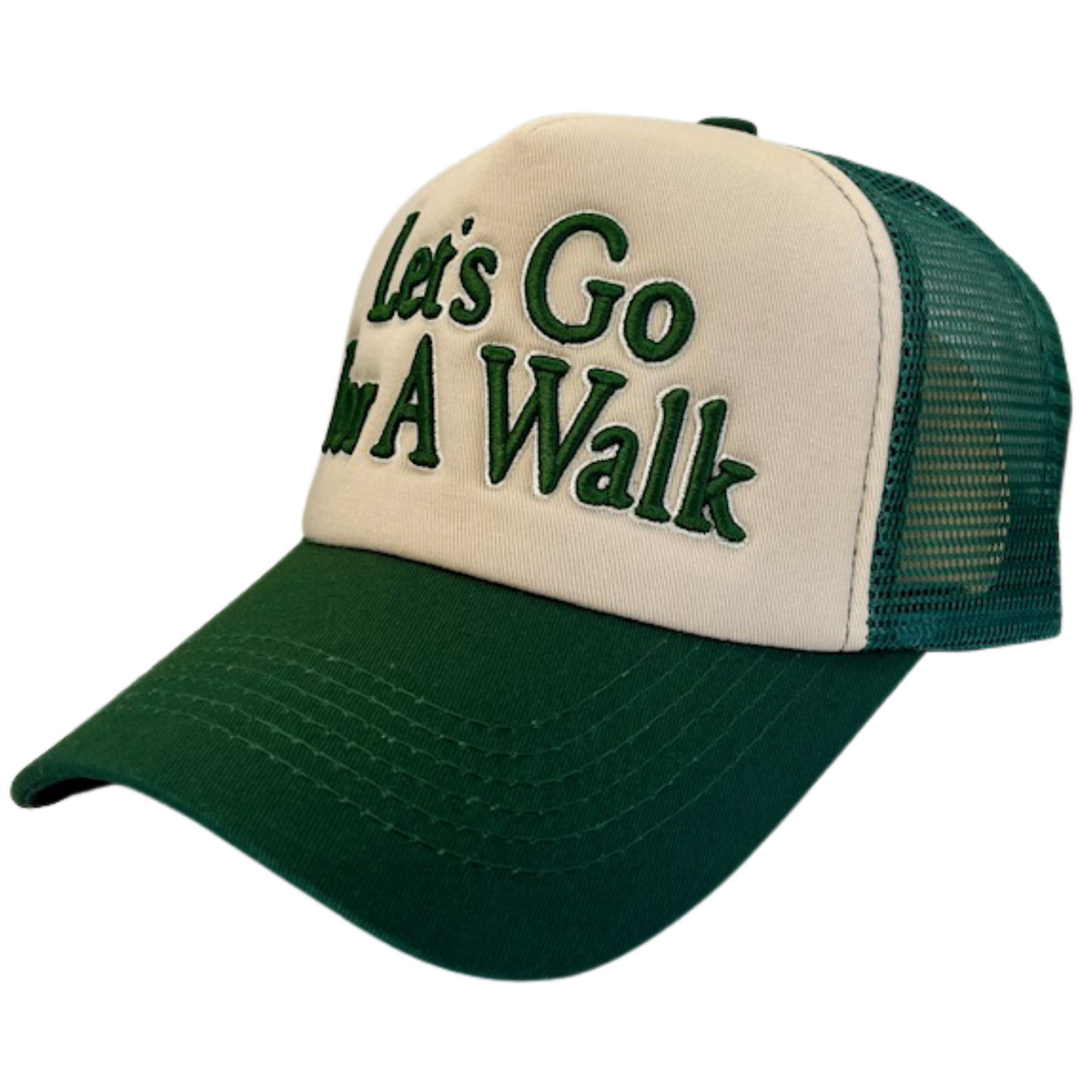 Let's Go For A Walk Trucker Hat