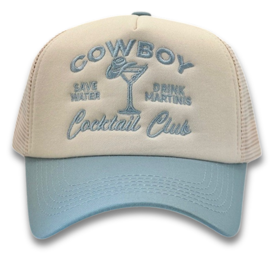 Cowboy Cocktail Club Trucker Hat