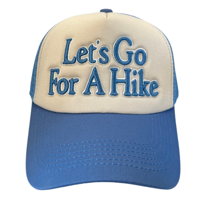 Let's Go For A Hike Two Tone Trucker Hat