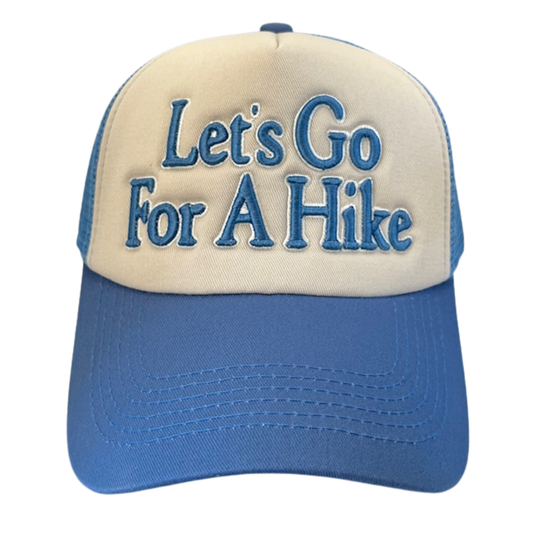 Let's Go For A Hike Two Tone Trucker Hat
