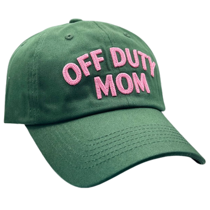 Off Duty Mom Baseball Cap