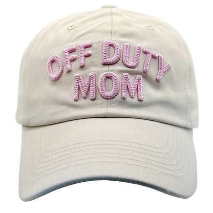 Off Duty Mom Baseball Cap