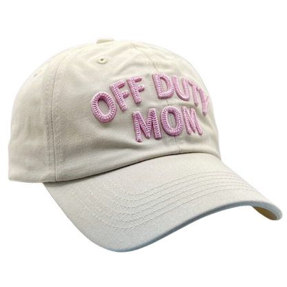 Off Duty Mom Baseball Cap