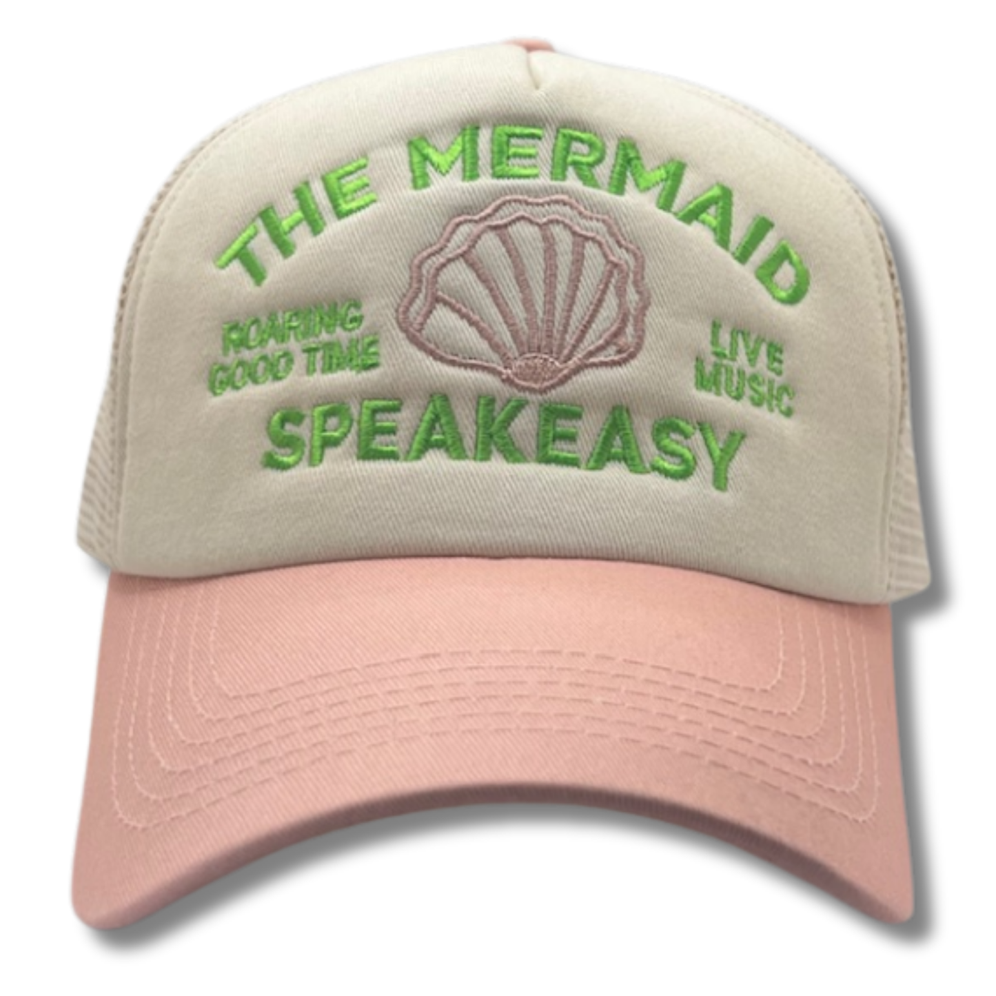 The Mermaid Speakeasy Trucker Hat