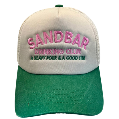 Sandbar Drinking Club Trucker Hat