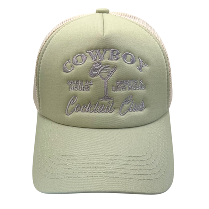 Cowboy Cocktail Club Trucker Hat