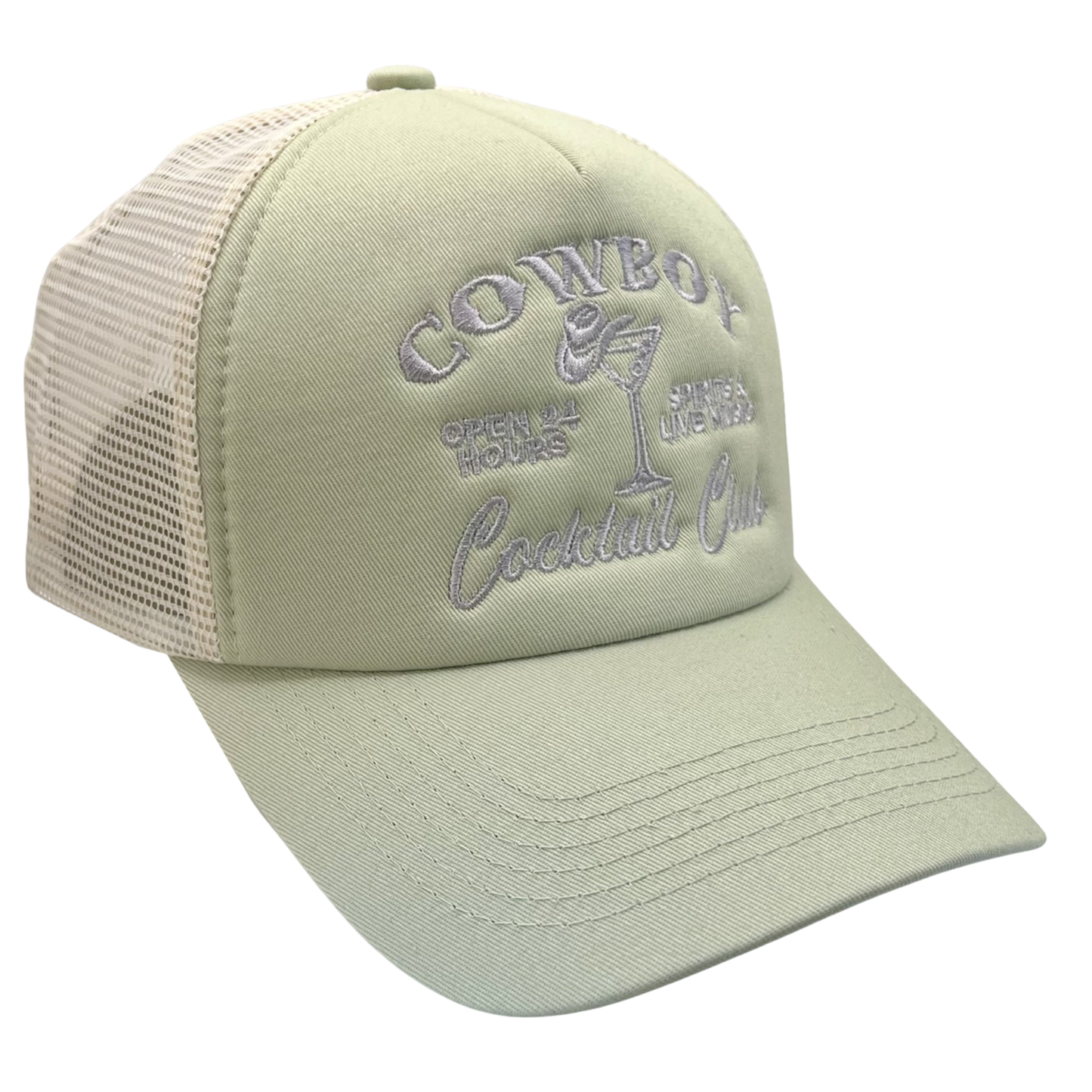 Cowboy Cocktail Club Trucker Hat
