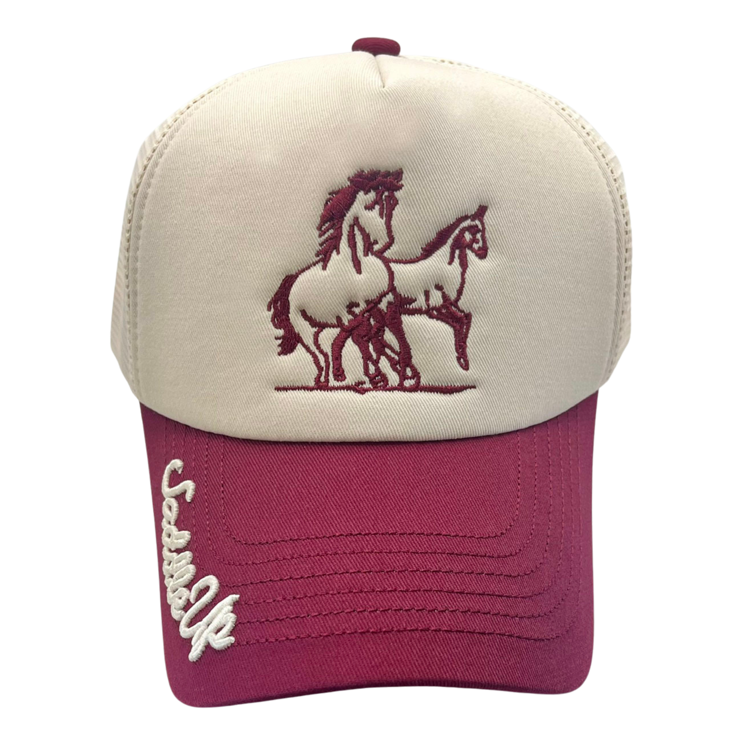 Saddle Up Two Tone Trucker Hat