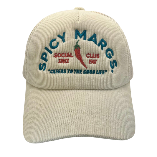Spicy Margs Corduroy Trucker Hat