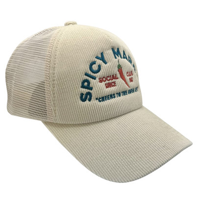Spicy Margs Corduroy Trucker Hat