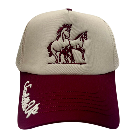 Saddle Up Two Tone Trucker Hat