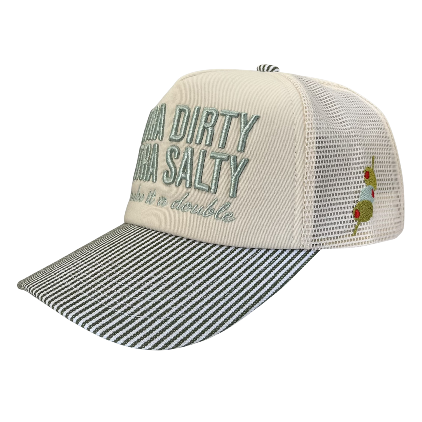 Dirty Martini Extra Dirty Extra Salty Trucker Hat