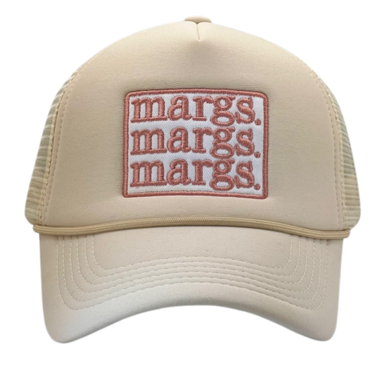Margs. Patch Trucker Hat