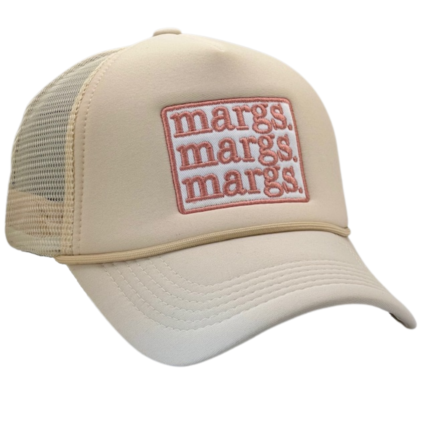 Margs. Patch Trucker Hat