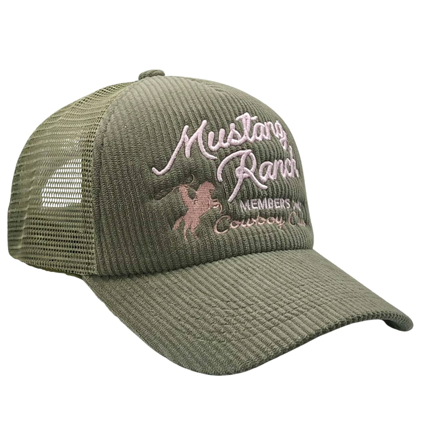 Mustang Ranch Corduroy Trucker Hat