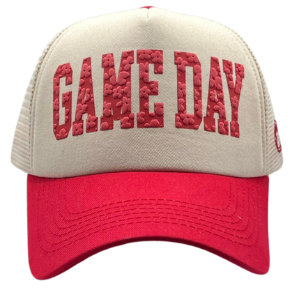 Game Day Puff Printed Daisy Trucker Hat